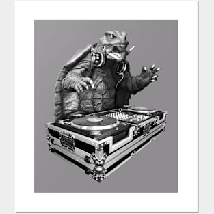 Gamera Hip-Hop DJ Turntables Posters and Art